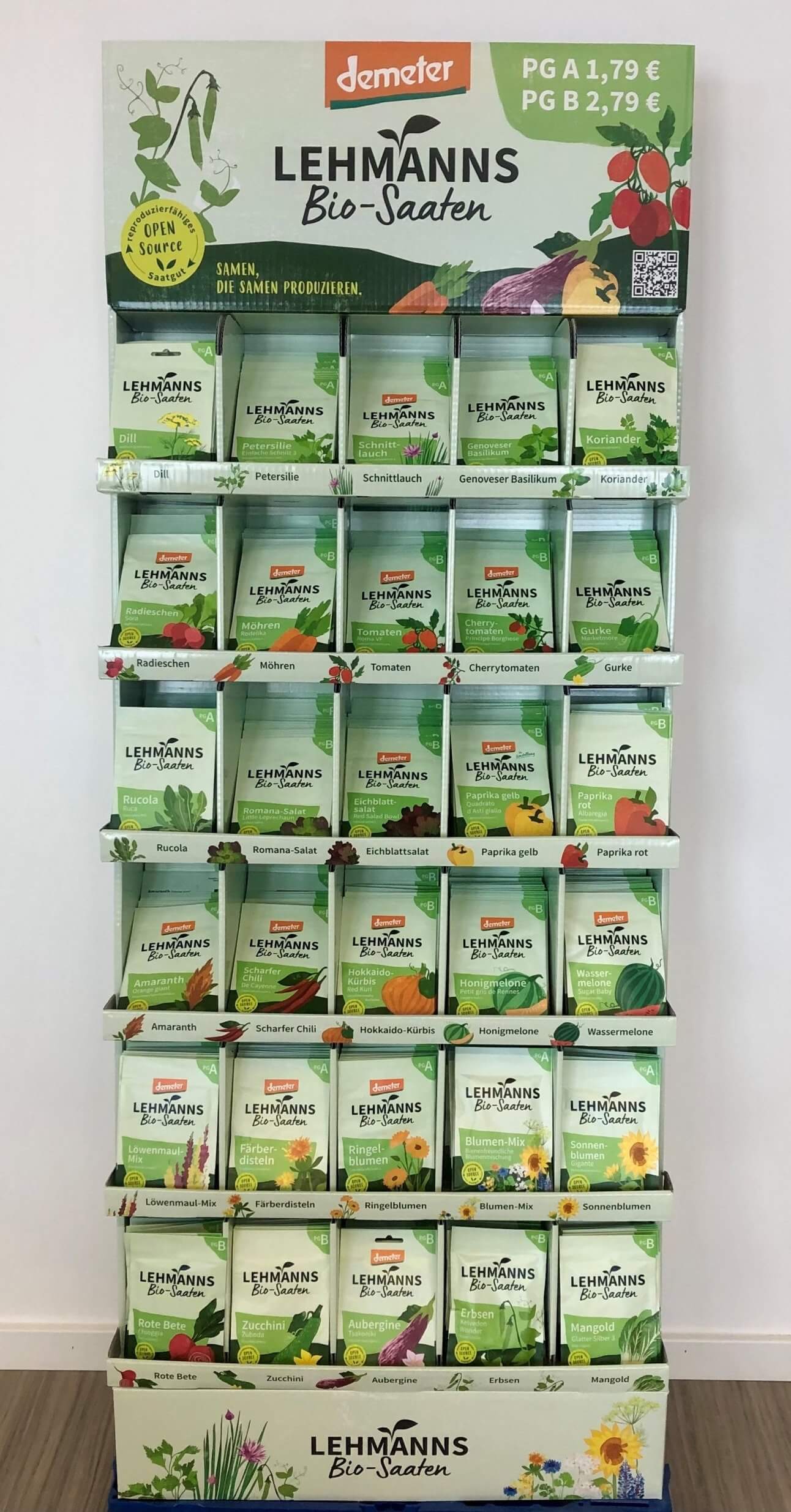 Vorstellung der neuen Saatgut Marke LEHMANNS BioSaaten lehmann natur